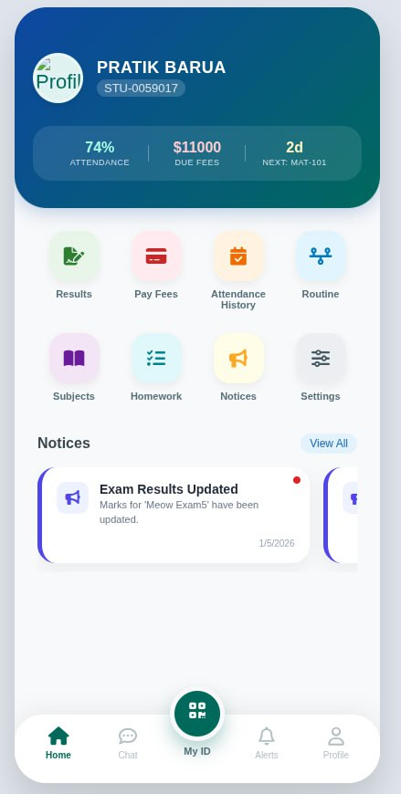 Student Mobile App